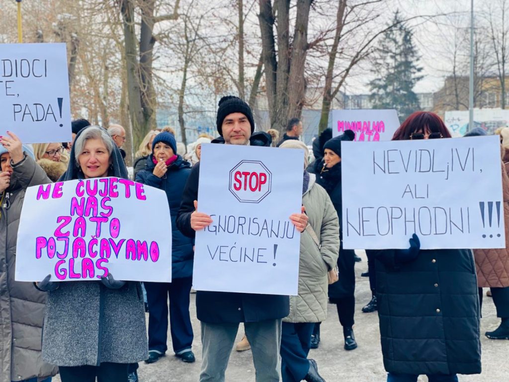 Vlada Kantona Tuzla traži zabranu štrajka zaposlenicima u pravosuđu